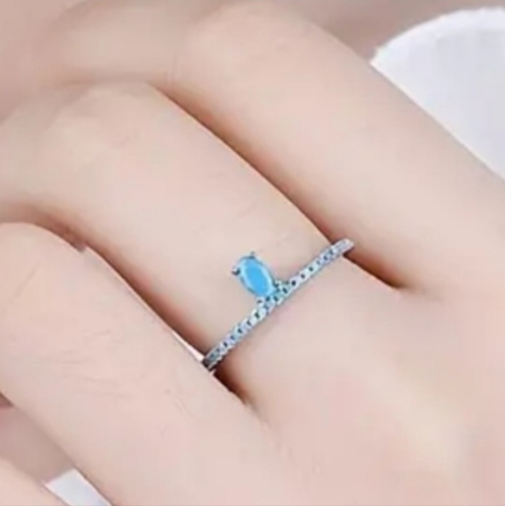 Turquoise Crown Ring